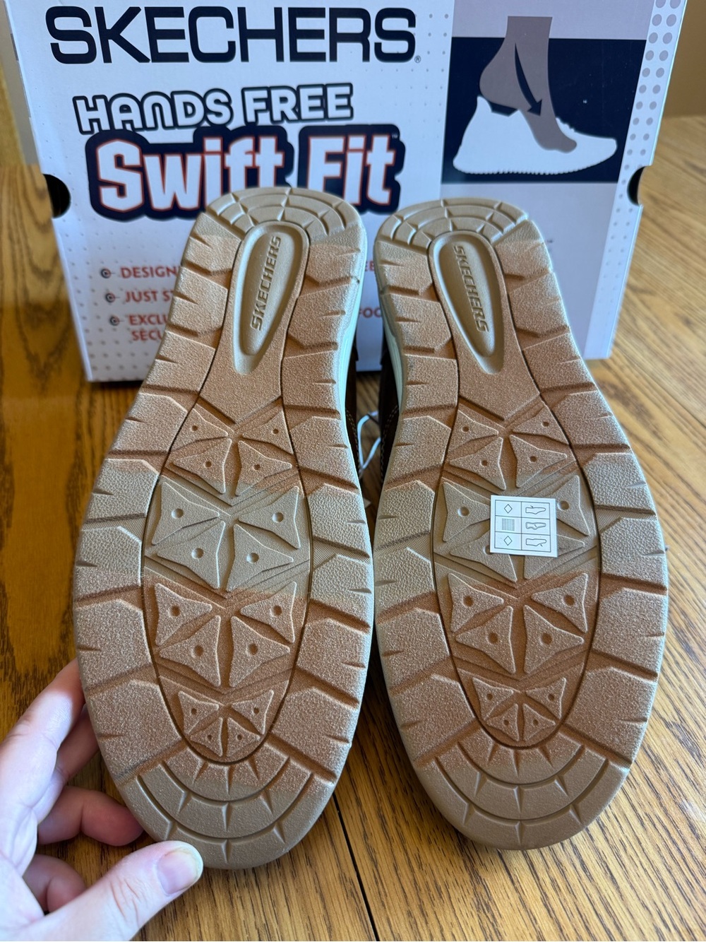Skechers Swift Fit Men's Brown Casual Sneakers Size 11 - Picture 5 of 7